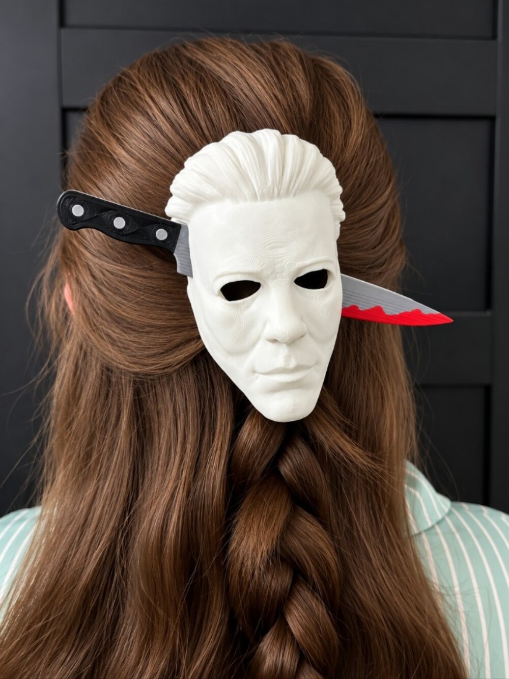 Michael myers hair clip